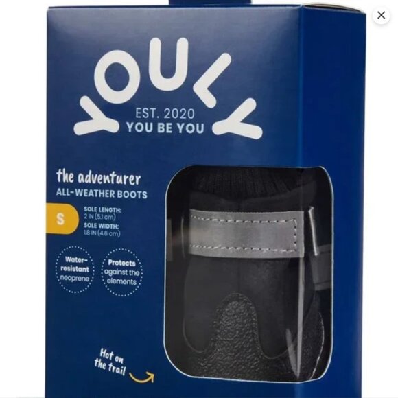 Dog Boots, Small, Reflective All-weather Water-resistant - Picture 2 of 5